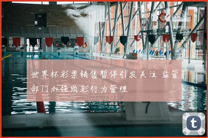世界杯彩票销售暂停引发关注 监管部门加强购彩行为管理