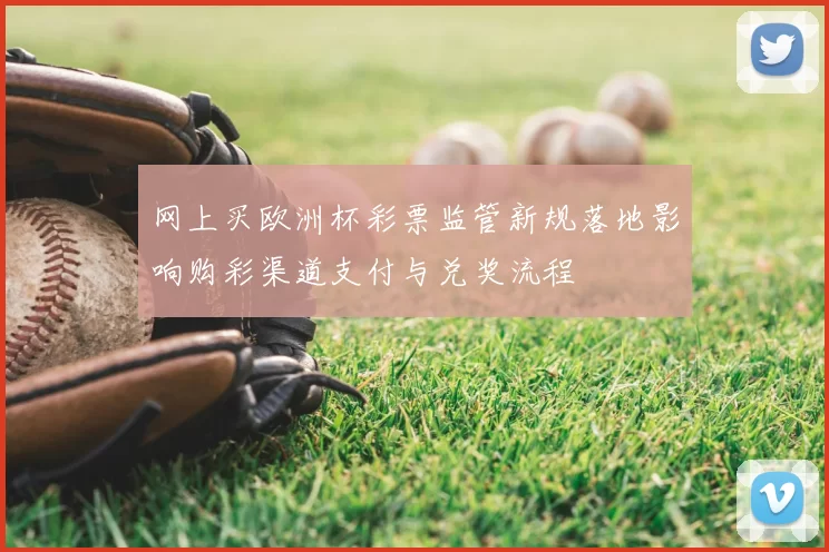 网上买欧洲杯彩票监管新规落地影响购彩渠道支付与兑奖流程